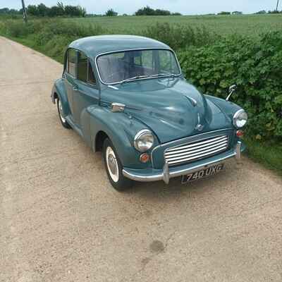 Morris Minor 948cc 4 Door Saloon Classic Car  For Sale lots of new parts fitted