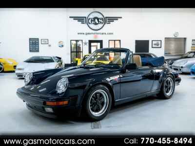 1986 Porsche 911 Carrera Cabriolet