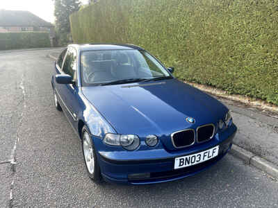 BMW COMPACT 2003 / 03 ONLY 39000 MILES FROM NEW