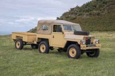 Land Rover lightweight 3 5L V8 + Sankey Trailer