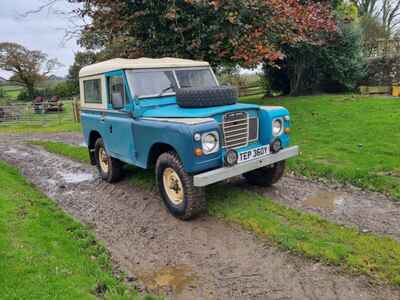 1982 Land Rover Series 3 88" 4cyl petrol - Tax Exempt - MoTd