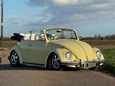 Classic VW Beetle 1968 Karmann Cabriolet Convertible Bug Volkswagen Classic Car