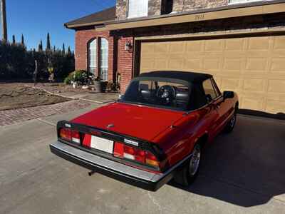 1987 Alfa Romeo Spider GRADUATE