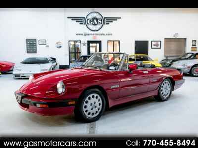 1989 Alfa Romeo Spider Quadfrigolio