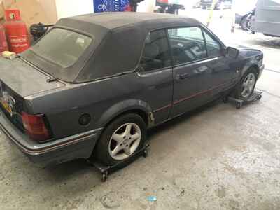 Ford Escort mk4 cabriolet xr3i 1989 G Reg EFI