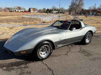 1978 Chevrolet Corvette L-82 Silver Anniversary with low miles