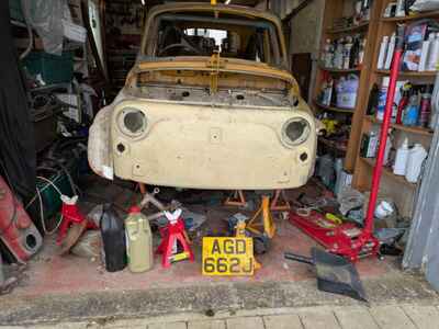 Classic Fiat 500 Project Shell and parts