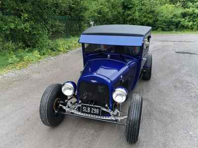 1928 Ford Model A replica pick up hotrod with a twist
