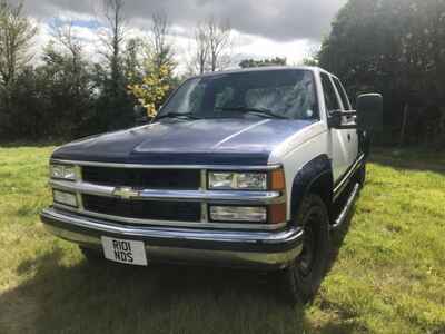 Chevrolet K3500 6 5 Detroit Diesel Turbo V8 Auto RARE 1998 OBS Crew Cab Ex-MOD