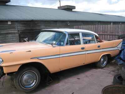 1958 Desoto Firedome 4 Door Sedan  Project or Spares