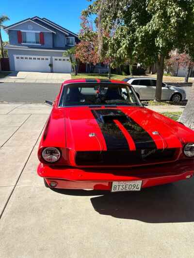 1966 Ford Mustang black