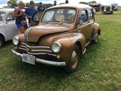 1961 Renault 4CV Oldtimer with suicide front doors