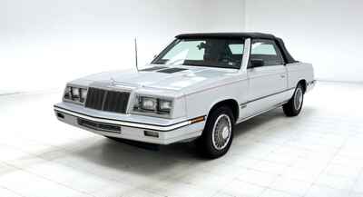 1985 Chrysler LeBaron Turbo Convertible