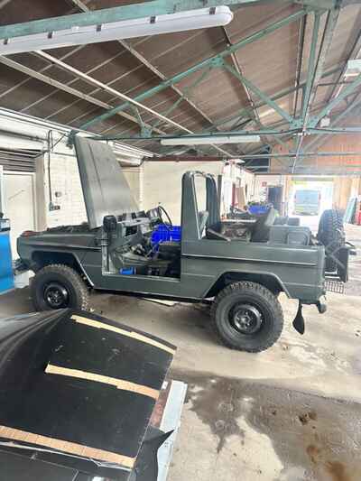 Mercedes G-Wagon Ex Singaporean Army project.