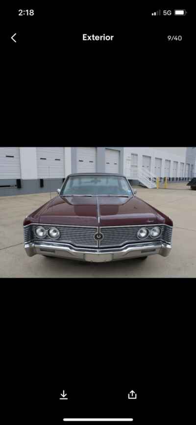 1968 Chrysler Imperial crown