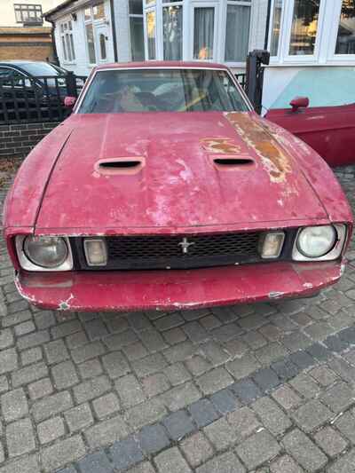 American Ford Mustang 1973 Mach 1 Fastback 351 Cleveland Project