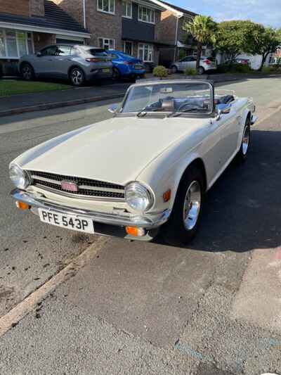 1976 Triumph TR6 6 CYLINDER DROP HEAD Convertible Petrol Manual