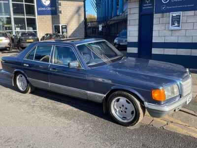 Mercedes-Benz w126 380se 1983 ulez, tax and mot exempt