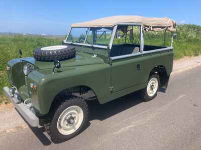 Land rover - series 2 , Petrol, Galvanised chassis, overdrive.