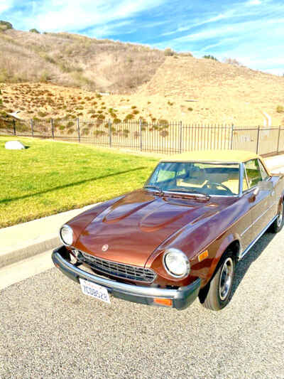 1981 Fiat 124 Spider