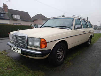 1983 Mercedes 230TE AUTO W123 Estate, 132k, Full Known History, MOT / TAX Exempt