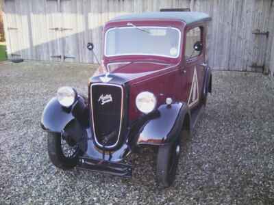 Austin 7 Seven Ruby 5cwt Van 1938 in original first owner livery fully restored