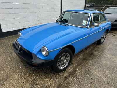 mg mgb gt 1978 1 8 Project. Tax / MOT exempt wire wheels