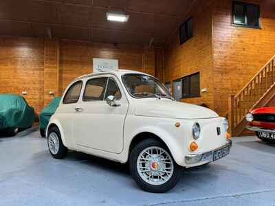 1970 FIAT 500L CREAM CLASSIC CAR