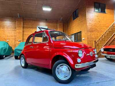 1971 FIAT 500L RED CLASSIC CAR