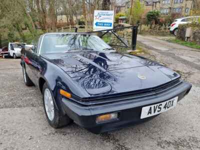 TRUMPH TR7 ,2, 0,  CONVERTABLE ,1982, 12 MONTHS MOT,