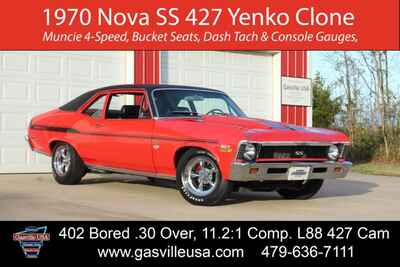 1970 Chevrolet Nova SS 427 Yenko Clone