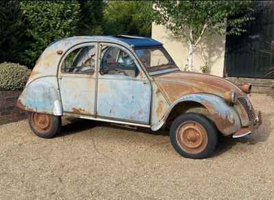 citroen 2cv project 1961