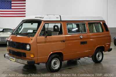 1984 Volkswagen Bus / Vanagon Camper