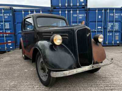 1947 Ford Anglia E04a Running Restoration Project 10hp Sidevalve