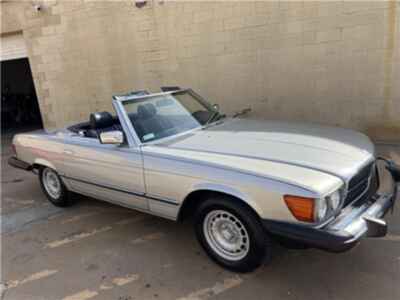 1984 Mercedes 450SL, 560SL, 500SL Convertible