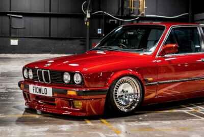 BMW E30 1989 325i bagged M50B25 AIR RIDE 316 NO SUNROOF 6CYL