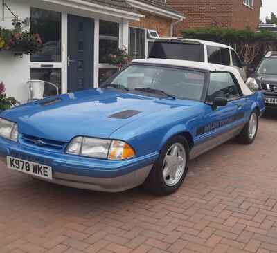 FORD MUSTANG FOX Convertible 1992 classic American Convertible