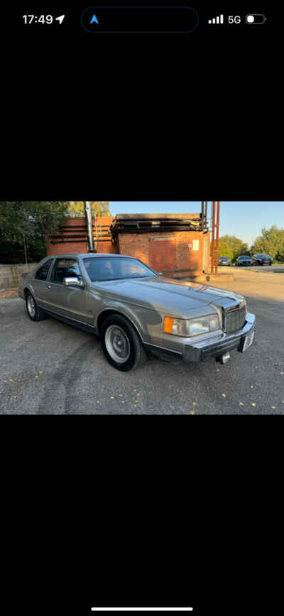 American Classic Car  88 Lincoln Mark VII LSC Fox Body  /  Mustang Engine 5 0 V8