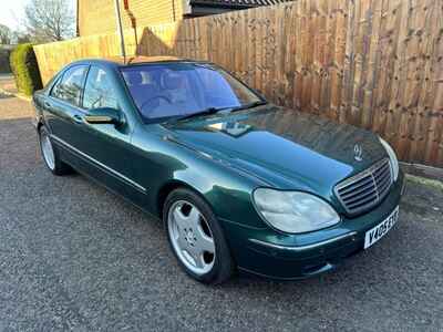 1999 MERCEDES S430 V8 AUTOMATIC PETROL FULL MOT ONLY 70K MILES