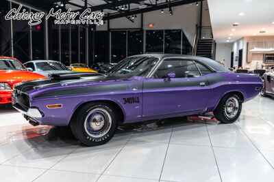 1970 Dodge Challenger T / A 340 SIX PAK Coupe 1 of 989 4-Speed Cars! Numbe