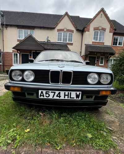 BMW 3 series 1984 320i e30 classic car