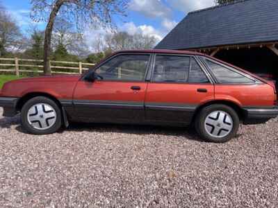 1984 Vauxhall Cavalier SRI  FSH very rare only 70, 000 miles MOT and Tax exempt