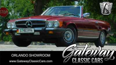 1985 Mercedes-Benz SL-Class 380 SL