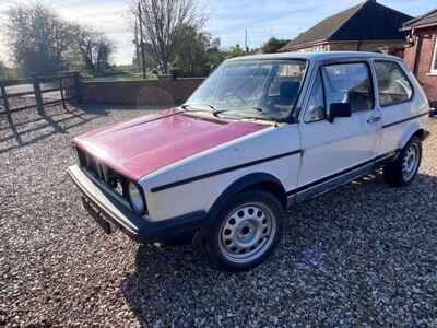 Volkswagen Golf Mk1 1 8t Project (1983)