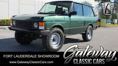 1986 Land Rover Range Rover Classic