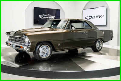 1967 Chevrolet Nova Quick ratio power steering, front power disc brakes, 12 bolt