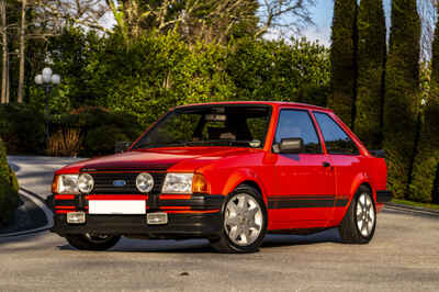 1983 MK3 Ford Escort RS1600i | Sunburst Red | Only 57k Miles