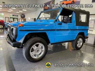 1987 MERCEDES-BENZ G-Class G240 OPEN TOP DIESEL SWB - (FRAME-OFF RESTORATION)