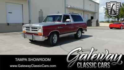 1988 Dodge Ramcharger