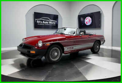 1977 MG MGB Twin SU Carbs, 4-Speed With Overdrive, Books and Service Records!